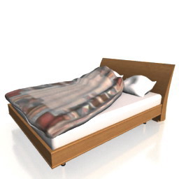 bed - 3D Model Preview #9406e377