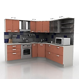 3D Kitchen preview