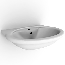 wash basin 3D Model Preview #6cc63745