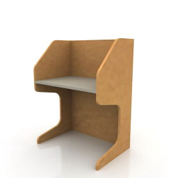 3D Carrel preview