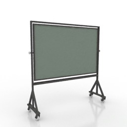 3D Chalkboard preview