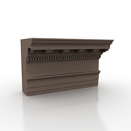 cornice 02 3D Model Preview #4ce9b03f