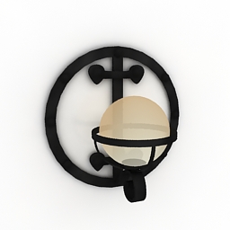 3D Sconce preview