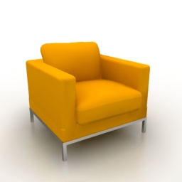 3D Armchair preview