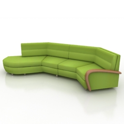 3D Sofa preview