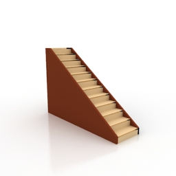 3D Stairs preview