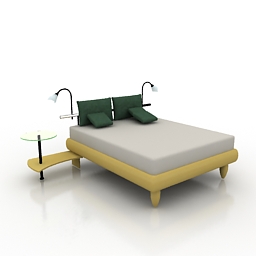 bed f1551 3D Model Preview #6b95130e