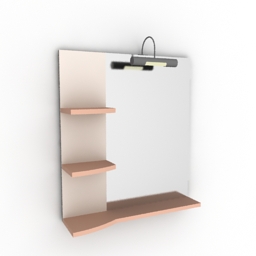 bath mirror 3D Model Preview #3e400ab8