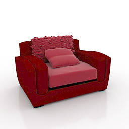 armchair vt 3D Model Preview #20a268f7