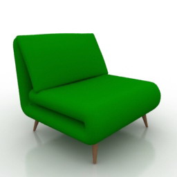 3D Armchair preview