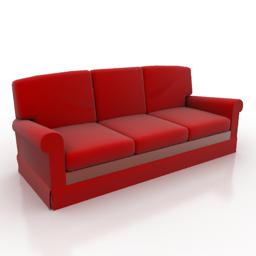 3D Sofa preview