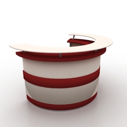 reception rack 3D Model Preview #da98075c