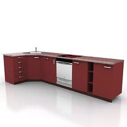 3D Kitchen preview
