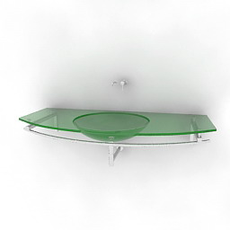 basin greenglass 3D Model Preview #aeaf95e6