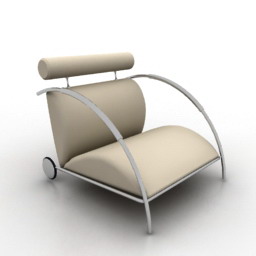 3D Armchair preview