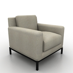 3D Armchair preview