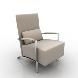 3D Armchair preview