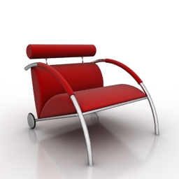 3D Armchair preview