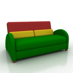 divan f1319 3D Model Preview #ad981082