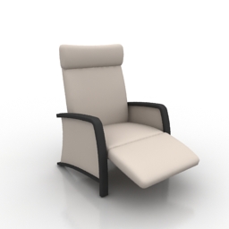 3D Armchair preview