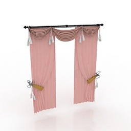 curtain 3D Model Preview #1d9e9677