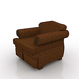 3D Armchair preview