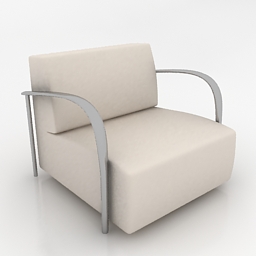 3D Armchair preview