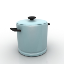 3D Saucepan preview