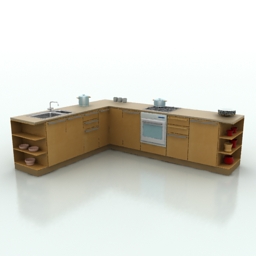3D Kitchen preview