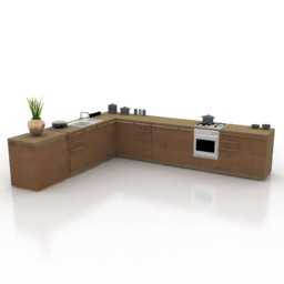 3D Kitchen preview