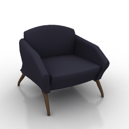 3D Armchair preview