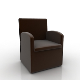 3D Armchair preview