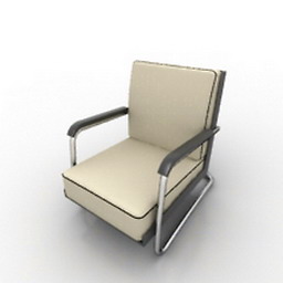 3D Armchair preview