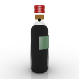 bottle 3D Model Preview #3aecd5aa