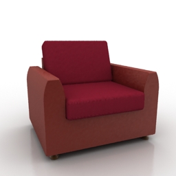 3D Armchair preview