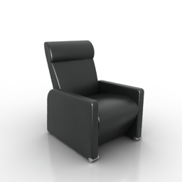 3D Armchair preview