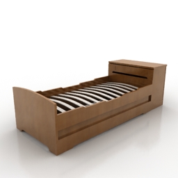 bed kn 3D Model Preview #aa07608b