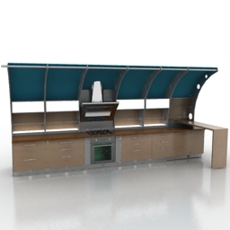 3D Kitchen preview