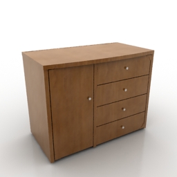 drawer 3D Model Preview #a6f59609