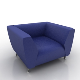 3D Armchair preview