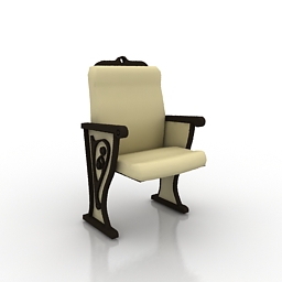 3D Armchair preview