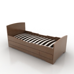 bed kn 26 3D Model Preview #4054abdf