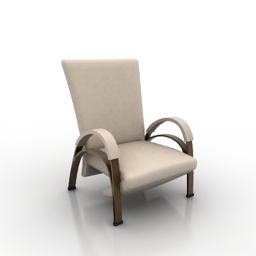 3D Armchair preview