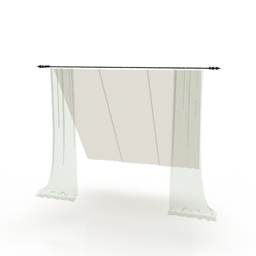 curtain bedroom 3D Model Preview #6ecb2c1d