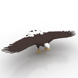 eagle 3D Model Preview #75c6fe22