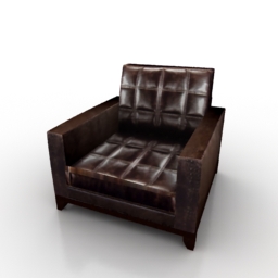 3D Armchair preview