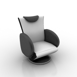 3D Armchair preview