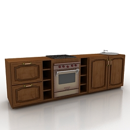 3D Kitchen preview