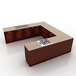 3D Kitchen preview