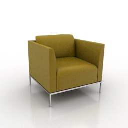 3D Armchair preview